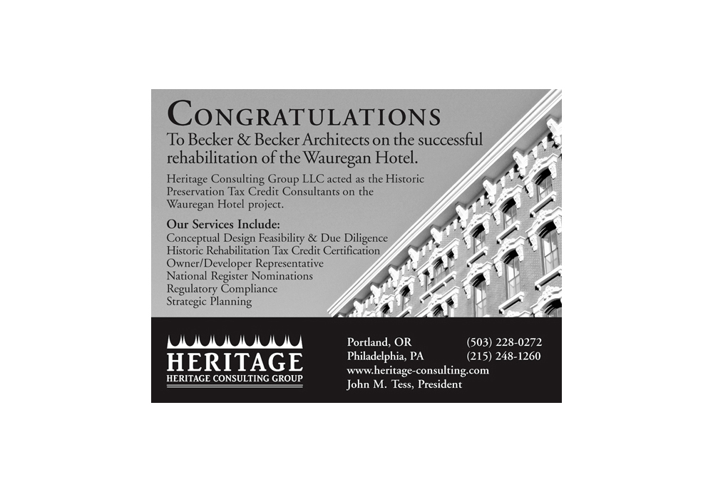 Heritage Consulting ad